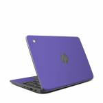Solid State Purple HP Chromebook 11 G7 Skin