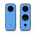 Solid State Blue Insta360 ONE X2 Skin