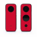 Solid State Red Insta360 ONE X2 Skin