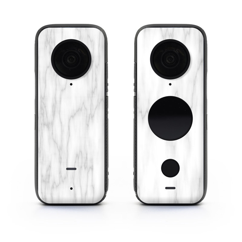 Insta360 ONE X2 Skin design of White, Tree, Line, Black-and-white, Monochrome, Branch, Drawing, Plant, Forest, Twig, with white, gray colors