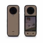 Solid State Flat Dark Earth Insta360 X3 Skin