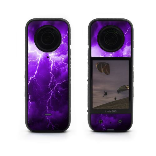 Apocalypse Purple Insta360 X3 Skin