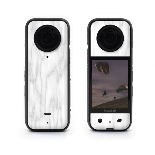Bianco Marble Insta360 X3 Skin