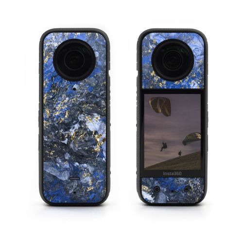 Gilded Ocean Marble Insta360 X3 Skin
