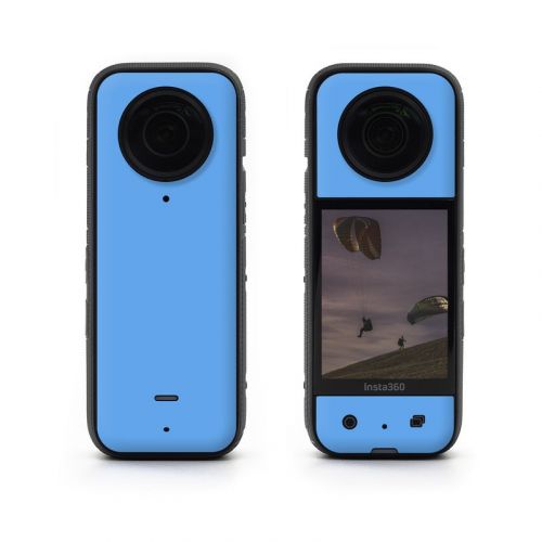 Solid State Blue Insta360 X3 Skin