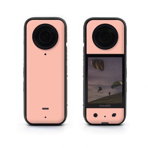 Solid State Peach Insta360 X3 Skin