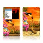 Sunset Flamingo iPod classic Skin