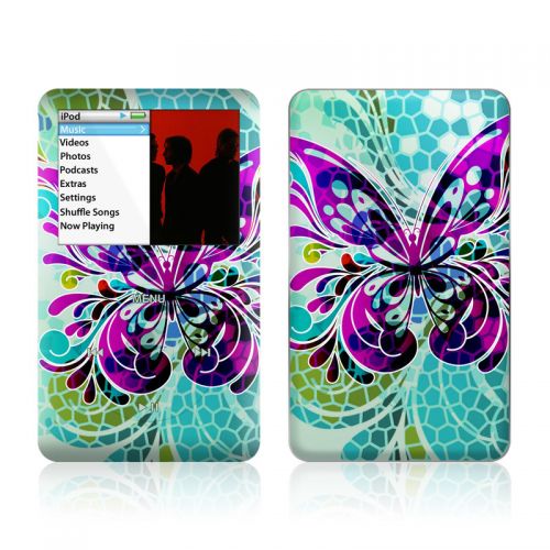 Butterfly Glass iPod classic Skin