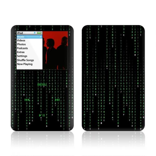 Matrix Style Code iPod classic Skin