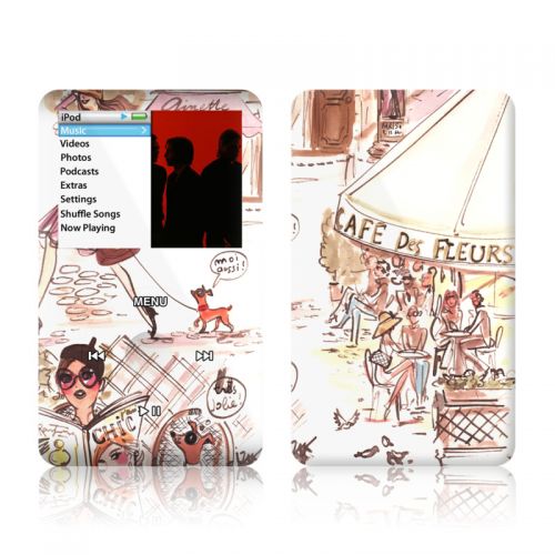 Paris Makes Me Happy iPod classic Skin