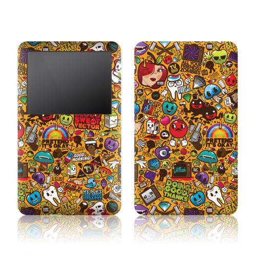 Psychedelic iPod classic Skin