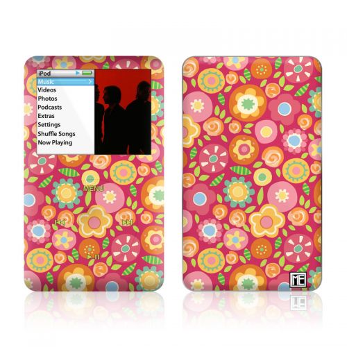 Flowers Squished iPod classic Skin