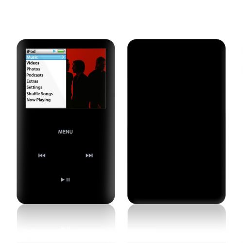 Solid State Black iPod classic Skin