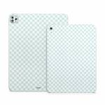 Checker Light Blue Apple iPad Series Skin