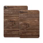 Stripped Wood Apple iPad Series Skin