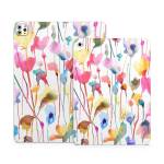 Watercolor Wild Flowers Apple iPad Series Skin