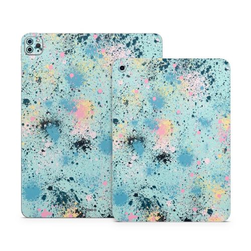 Abstract Ink Splatter Apple iPad Series Skin