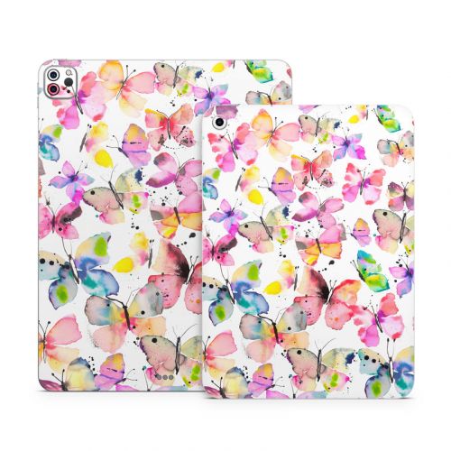 Artistic Butterflies Apple iPad Series Skin