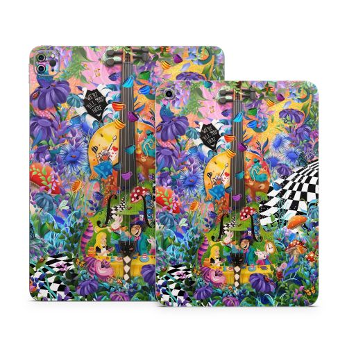 Alice's Wonderland Tea Party Apple iPad Series Skin
