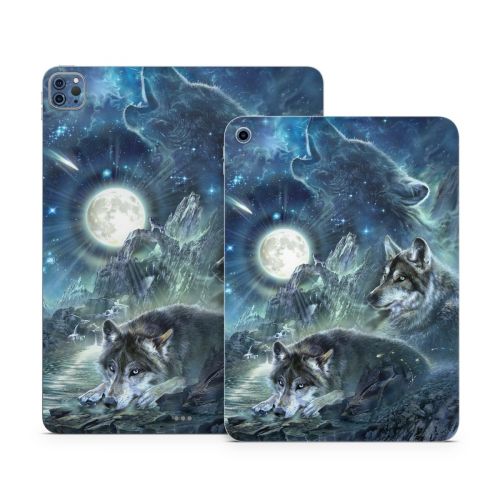 Bark At The Moon Apple iPad Skin