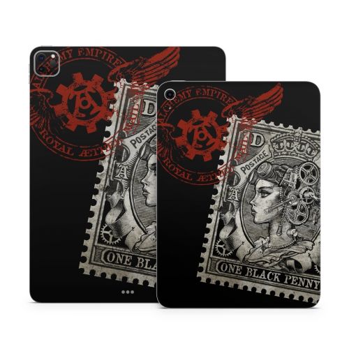 Black Penny Apple iPad Series Skin