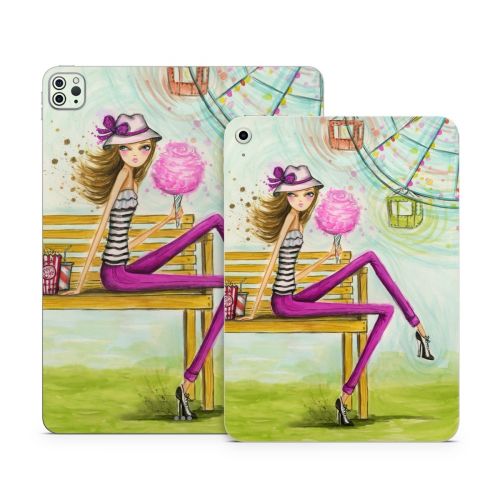 Carnival Cotton Candy Apple iPad Series Skin