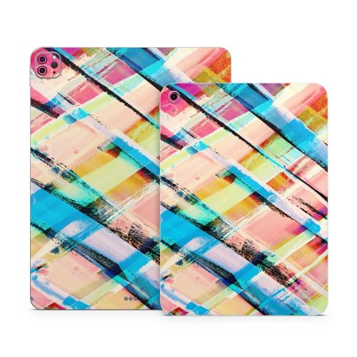 Check Stripe Apple iPad Series Skin
