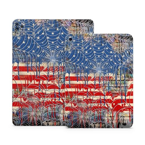 Cobweb Flag Apple iPad Series Skin
