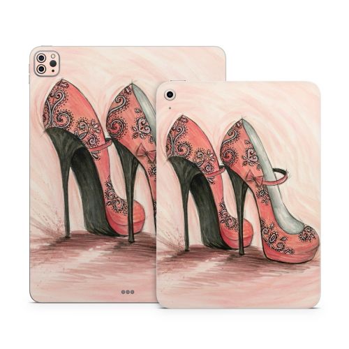 Coral Shoes Apple iPad Series Skin