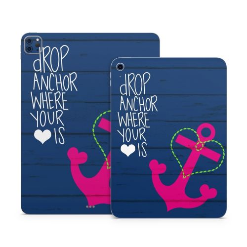 Drop Anchor Apple iPad Series Skin
