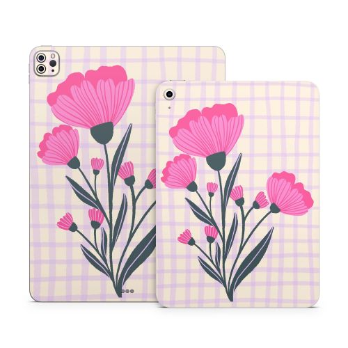 Floral Bouquet Grid Apple iPad Series Skin