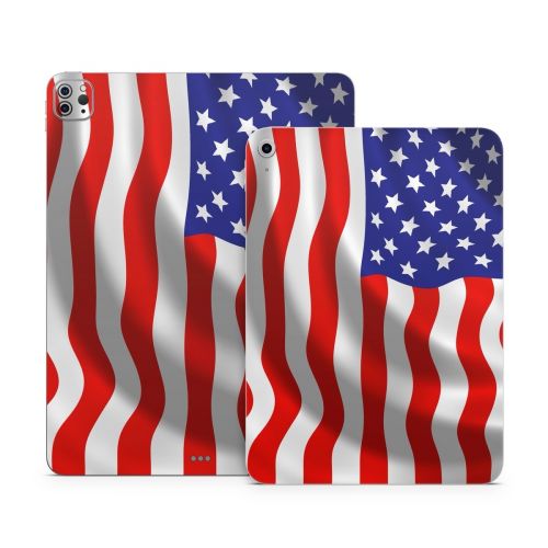 USA Flag Apple iPad Series Skin