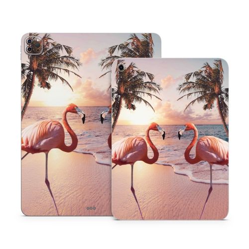 Flamingo Palm Apple iPad Series Skin