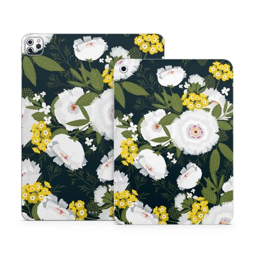 Fleurette Night Apple iPad Series Skin