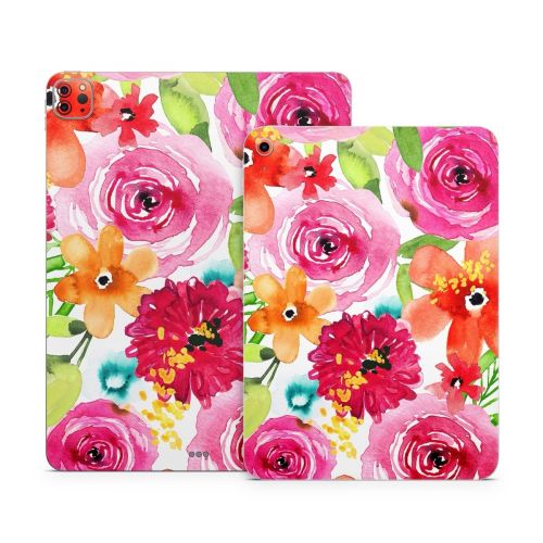 Floral Pop Apple iPad Series Skin