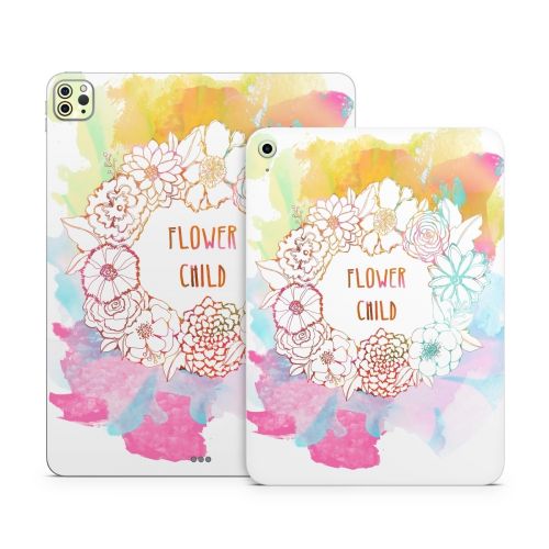 Flower Child Apple iPad Series Skin