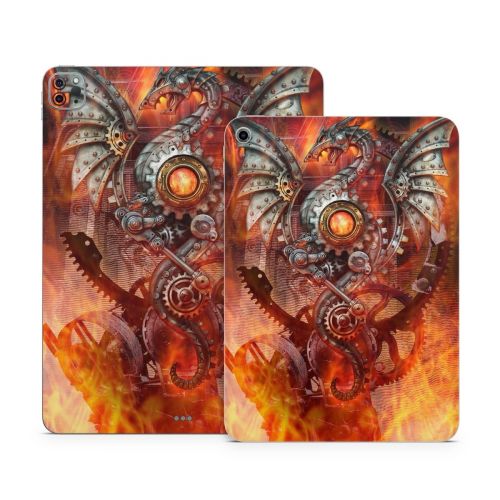 Furnace Dragon Apple iPad Series Skin