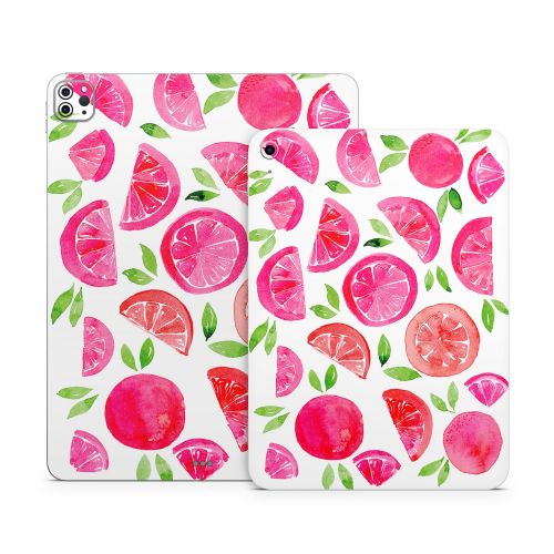 Grapefruit Apple iPad Series Skin