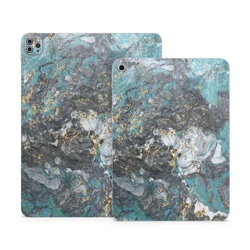 Gilded Glacier Marble Apple iPad Series Skin