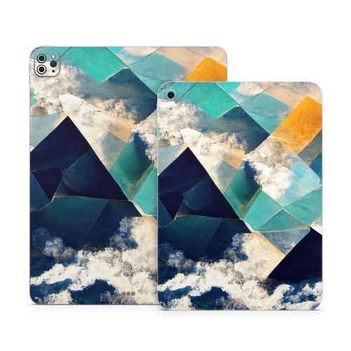Gold Clouds Apple iPad Series Skin