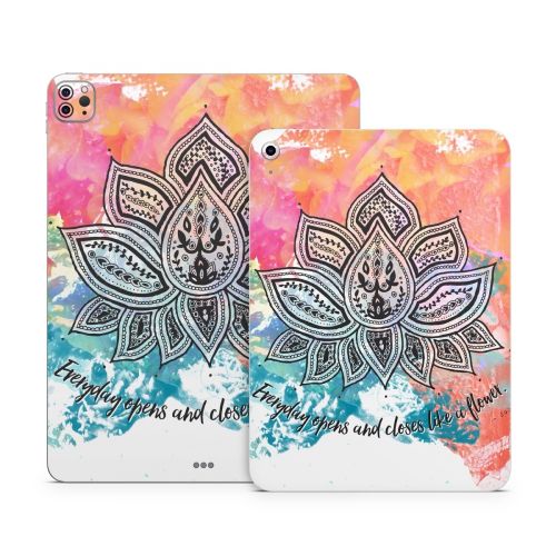 Happy Lotus Apple iPad Series Skin