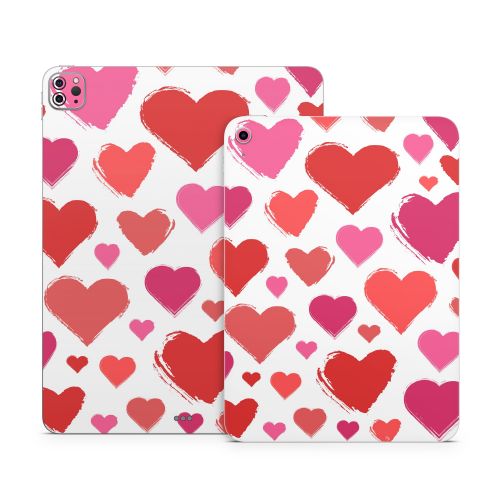 Hearts Apple iPad Series Skin