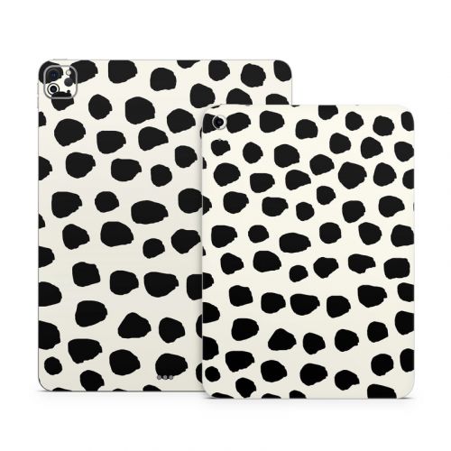 Inky Spots Cream Apple iPad Series Skin