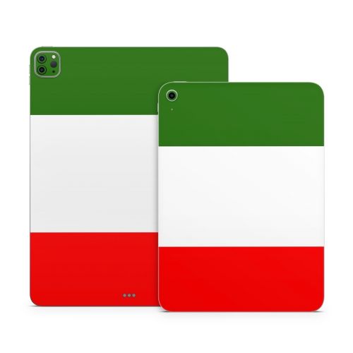 Italian Flag Apple iPad Series Skin