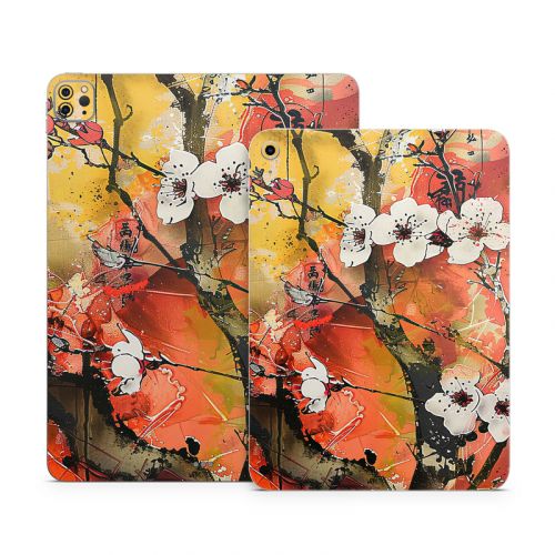 Japanese Blossoms Apple iPad Series Skin