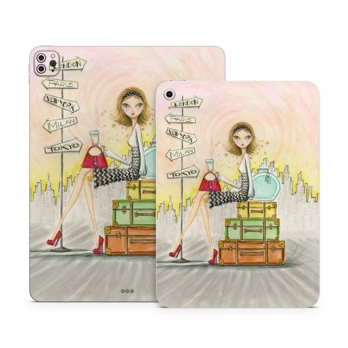 The Jet Setter Apple iPad Series Skin