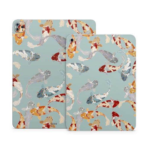 Koi Fish Pond Apple iPad Series Skin