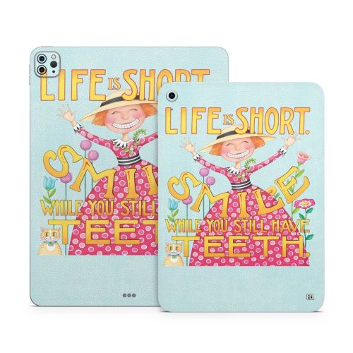 Life is Short Apple iPad Series Skin