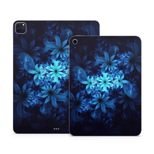 Luminous Flowers Apple iPad Series Skin