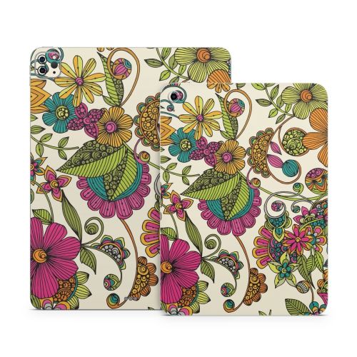 Maia Flowers Apple iPad Series Skin